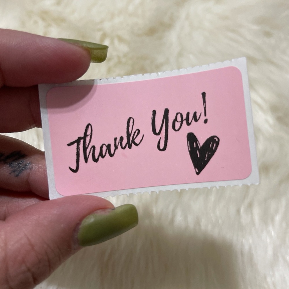 Thank You! Stickers
